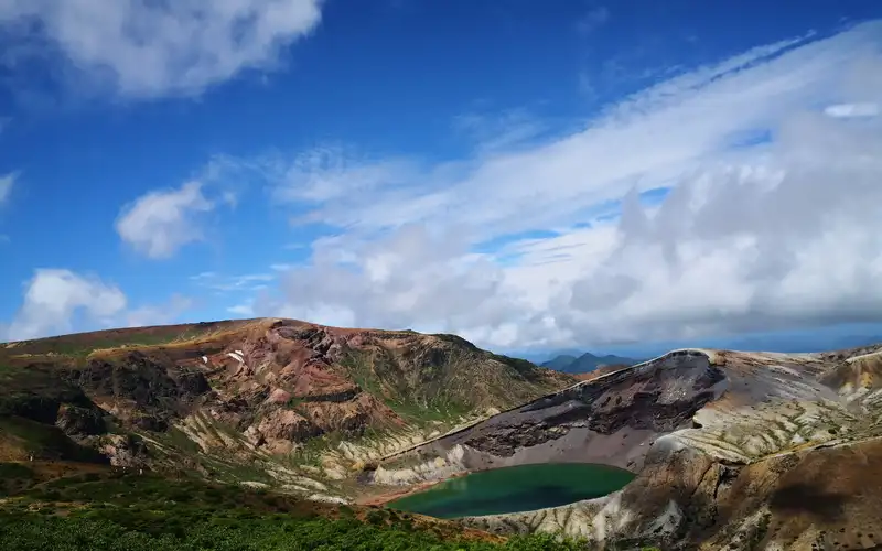 Mount Aso — Nakadake crater & Kusasenri grasslands