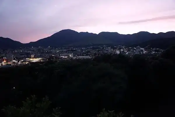 Beppu skyline