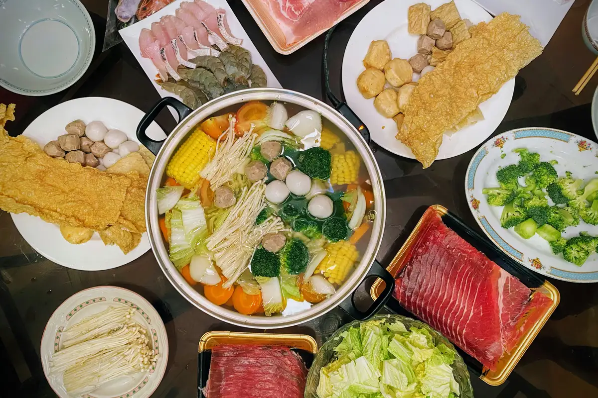 Black pork shabu shabu