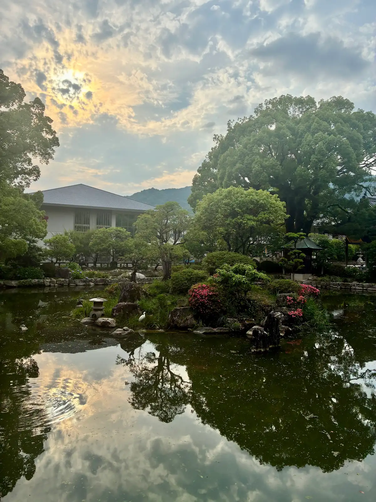 A historic theatre, mochi and matcha at Dazaifu Tenmangu, and a free final evening in Fukuoka.
