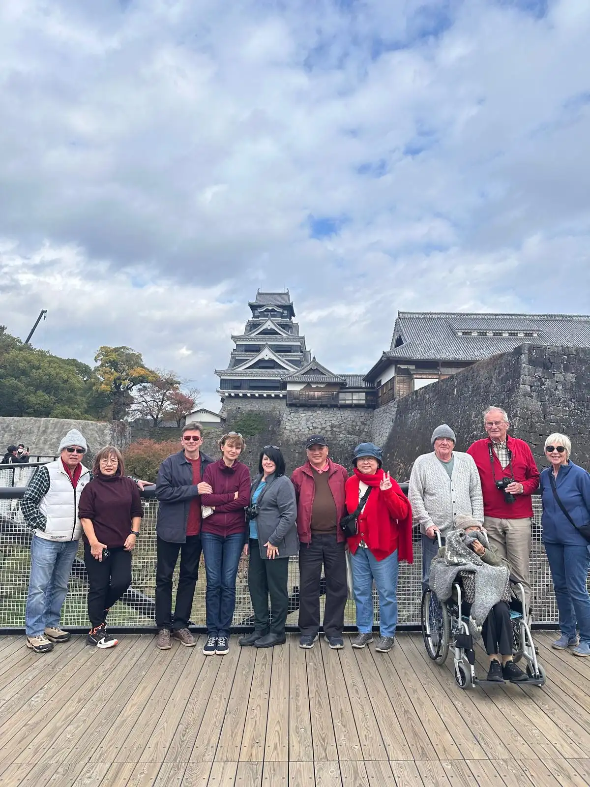 Kumamoto Castle, the Suizenji garden with matcha, and a free final evening in Fukuoka.