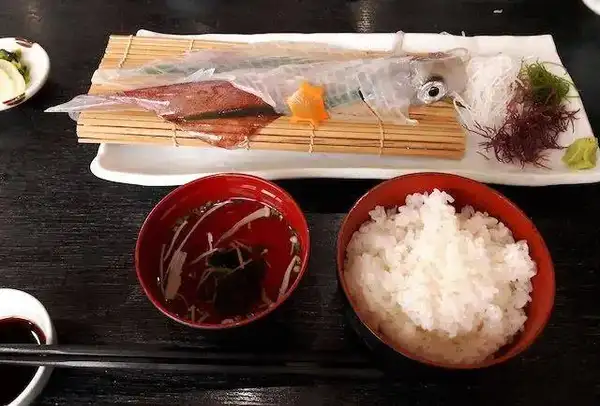 Our super-fresh squid