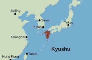 Kyushu map