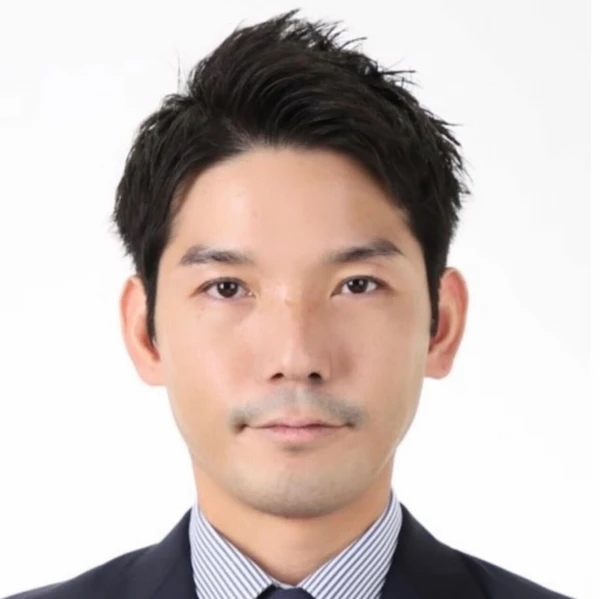 Akihiro on a white background