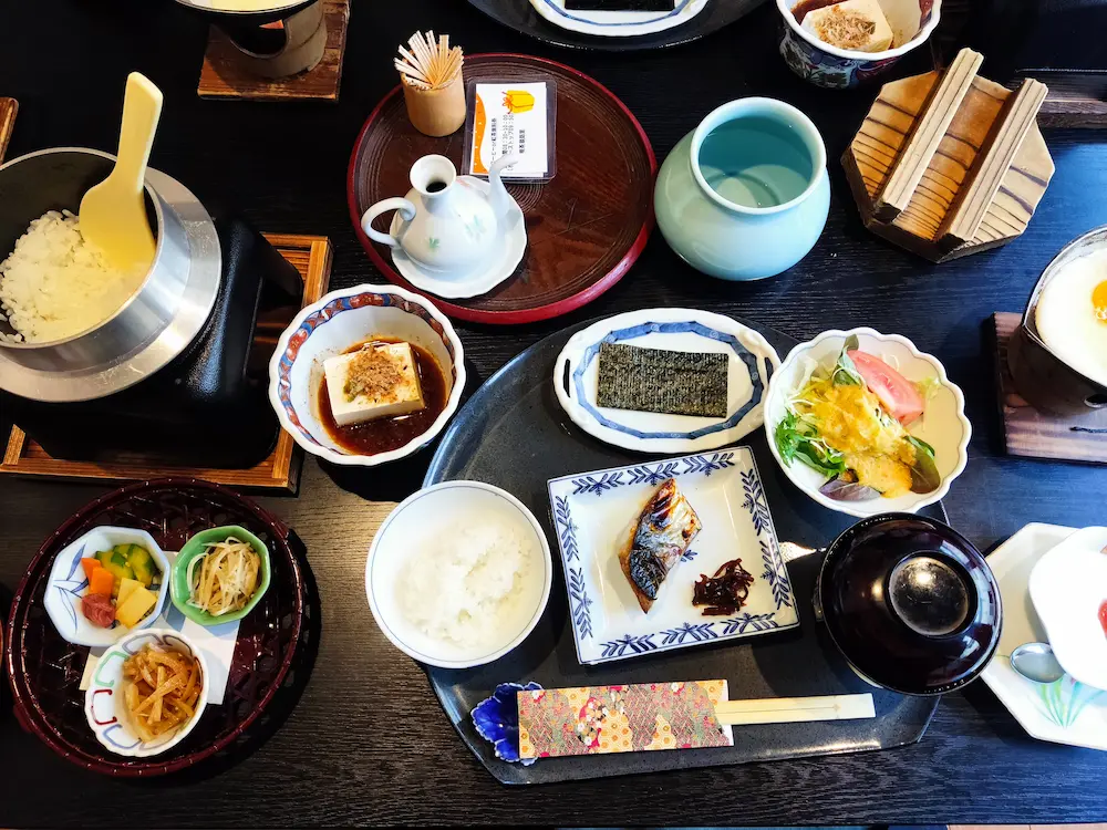 ryokan yamatoya furuyu onsen saga breakfast